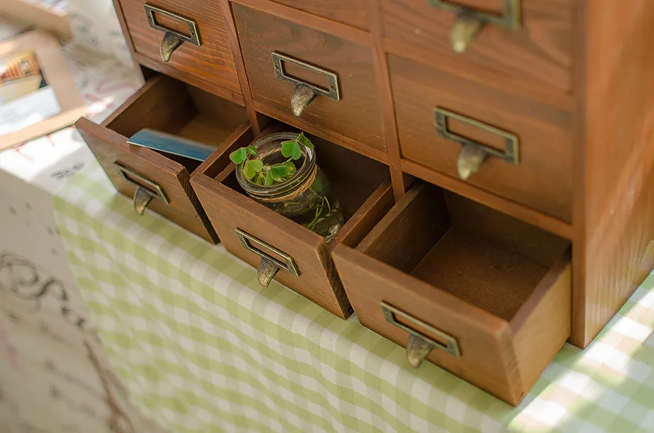 1 шт. детский деревянный ящик для хранения косметики JL 075|wood cabinet drawers|cabinet drawerwood drawer