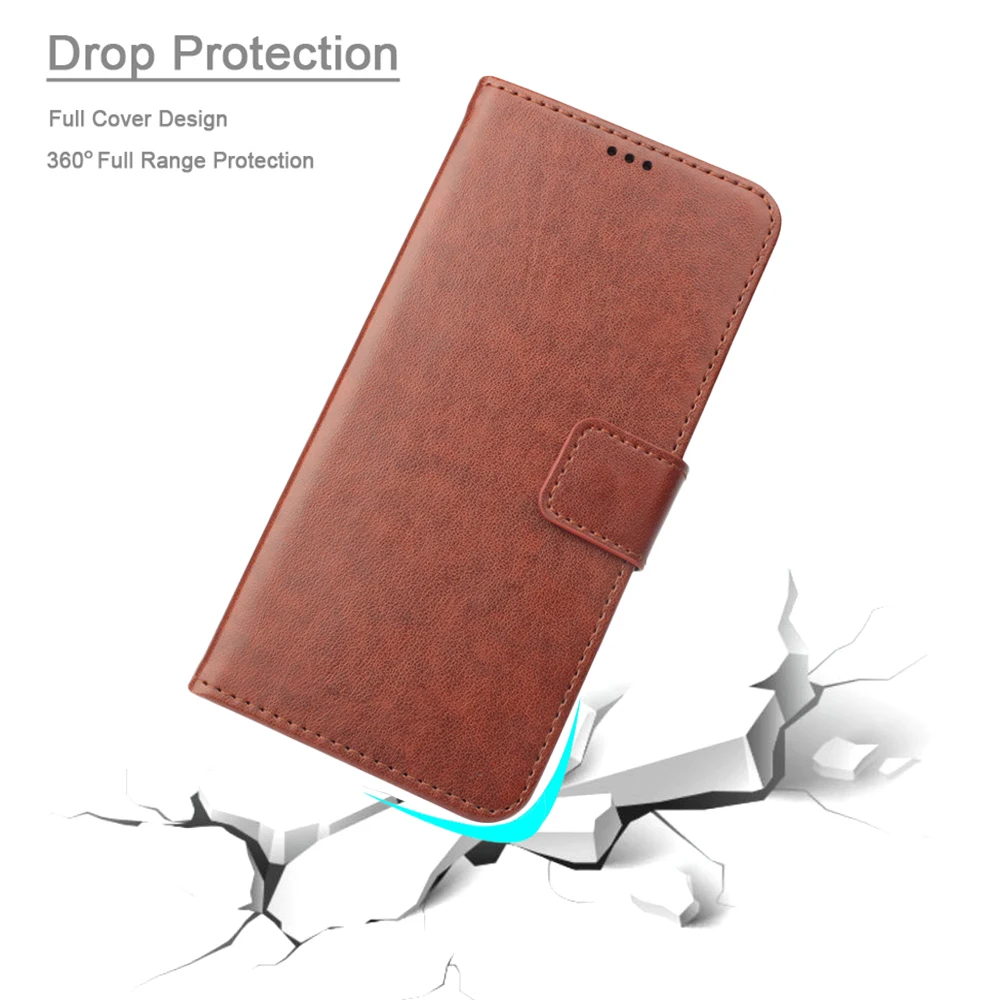 Флип кожаный чехол для meilan Note 6 слот карт Стенд кошелек дизайн защитный телефона с