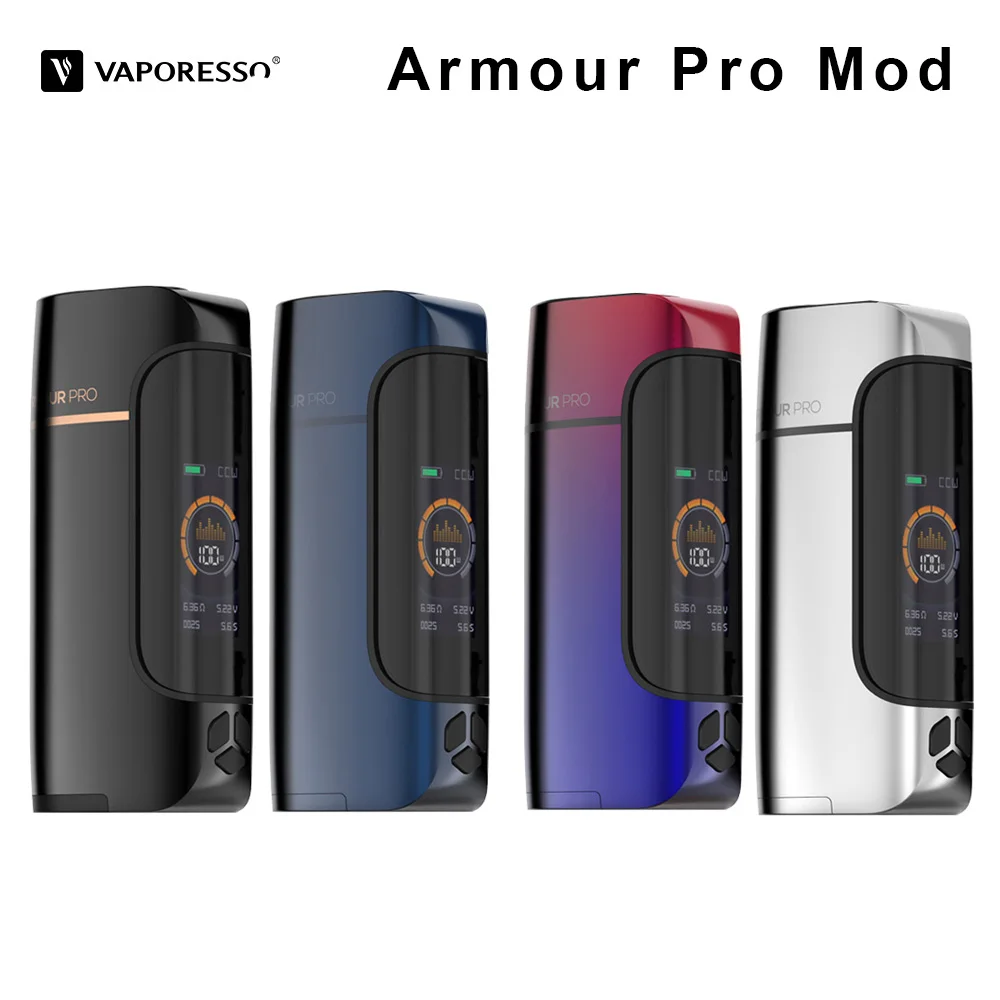Оригинальный 100 Вт Vaporesso Armour Pro Mod бокс мод для электронных сигарет подходит
