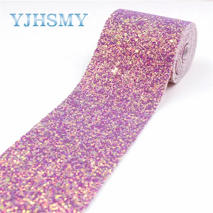 G-18930-1302 YJHSMY G-18930-1298, 75 мм, 2 ярдов красочные ленты для вспышки, свадебные украшения, аксессуары для одежды, материалы для ручных поделок - Цвет: G-18930-1302