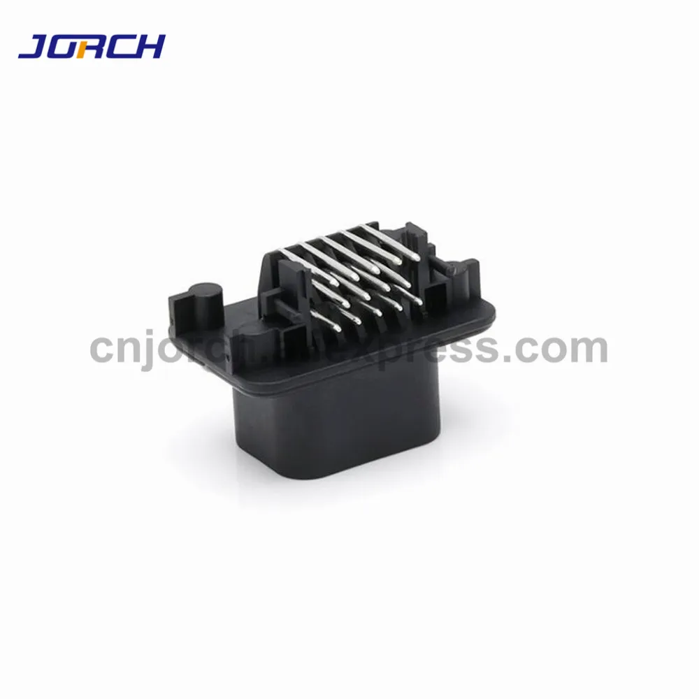 1 компл. 14pin Tyco AMP TE Male PCB ECU Auto Connector Plug 90 градусный прямоугольный pinheader 776266
