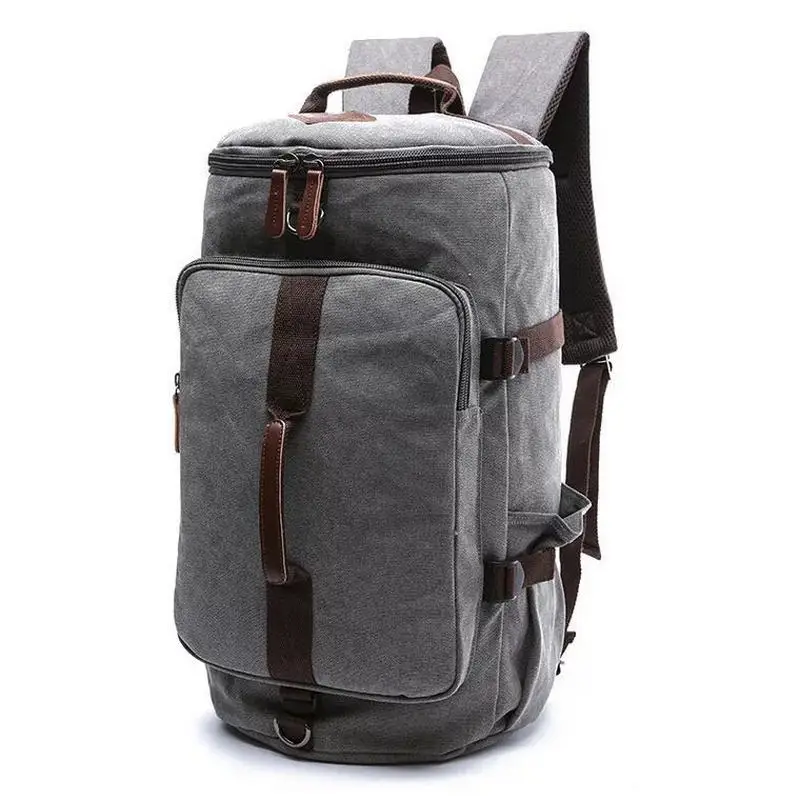 Multifunction Canvas Tactical Backpack Rucksacks Military Army Bag Men Women Outdoor Travel Hiking shoulder Camping Rucksack | Спорт и