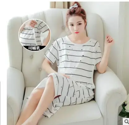 Ночная рубашка для кормления грудью беременных ночная кормящих матерей грудного