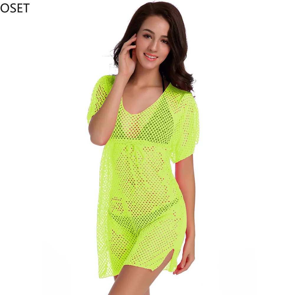 Летнее пляжное платье накидка на бикини женская парео женские купальники
