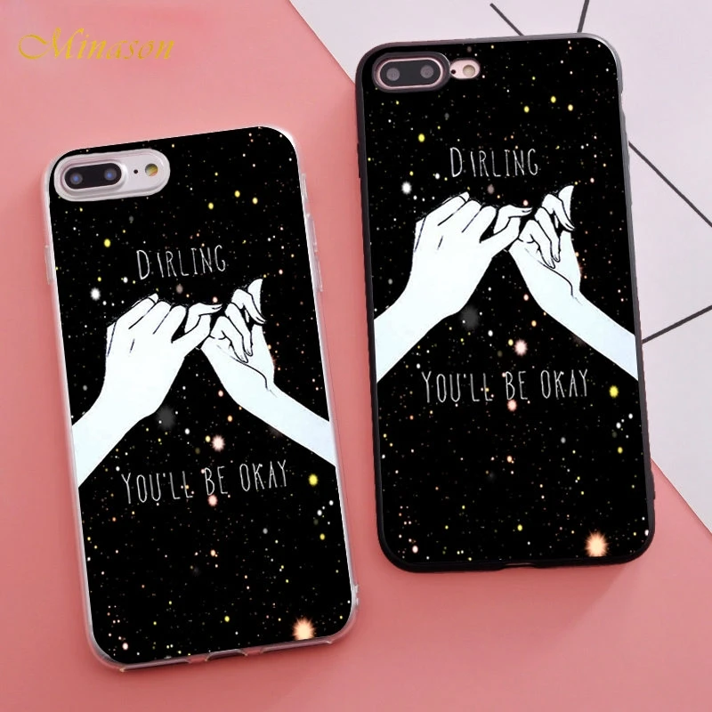 Модный мягкий силиконовый чехол BFF с абстрактными линиями для телефона iPhone X 5 5S XR
