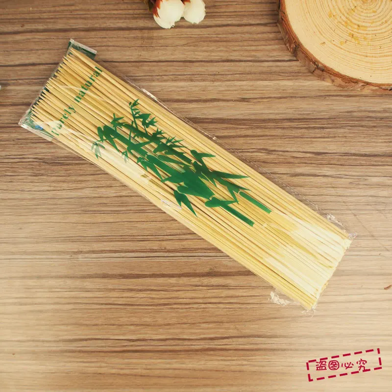 2016 Новый 90 шт. Бамбуковые Шпажки Горячий горшок Гриль жаровне Деревянные Палочки