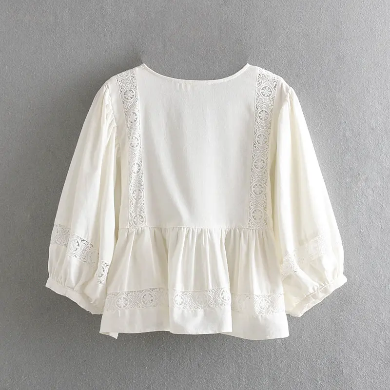 Женская обувь на каждый день с v-образным вырезом кружевное вязаное крючком