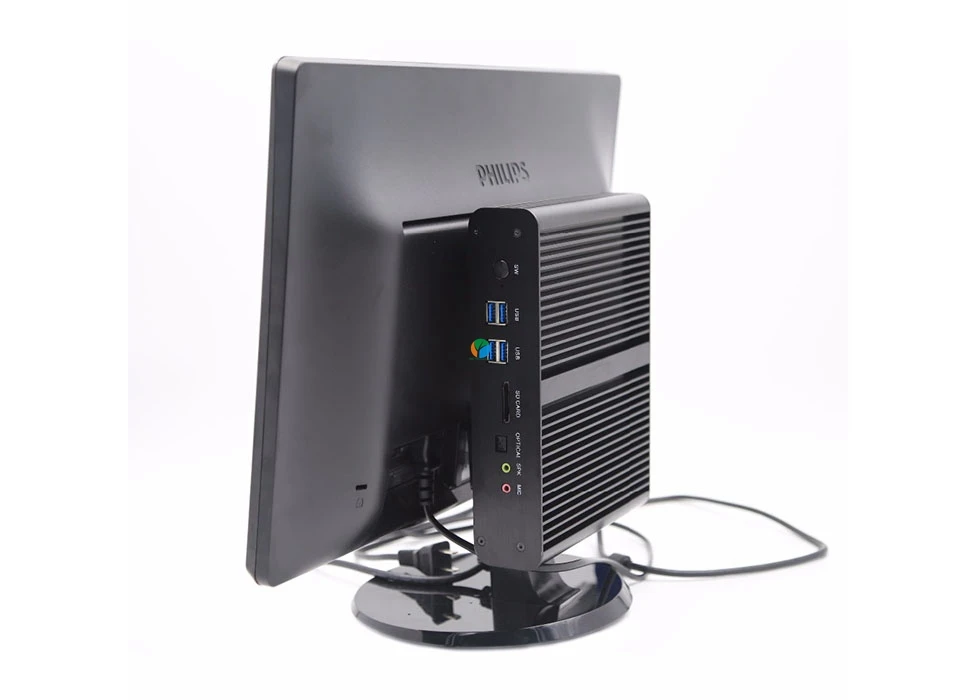 Причастником безвентиляторный мини компьютер i7 8550U/7560U i5 8250U/7260U 2* DDR4 Msata+ M.2 SSD Micro PC Win10 Pro Barebone HTPC Nuc VGA HDMI