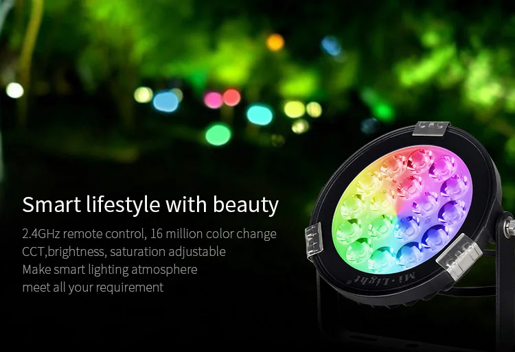 Водонепроницаемый уличный садовый фонарь Mi светильник FUTC02 IP65 9 Вт RGB + CCT 110 220 В