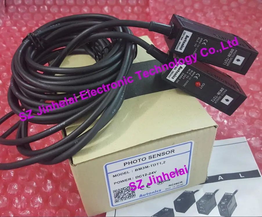 Новый и оригинальный Фотодатчик AUTONICS 12-24 В постоянного тока 2 BM3M-TDT1 | Обустройство