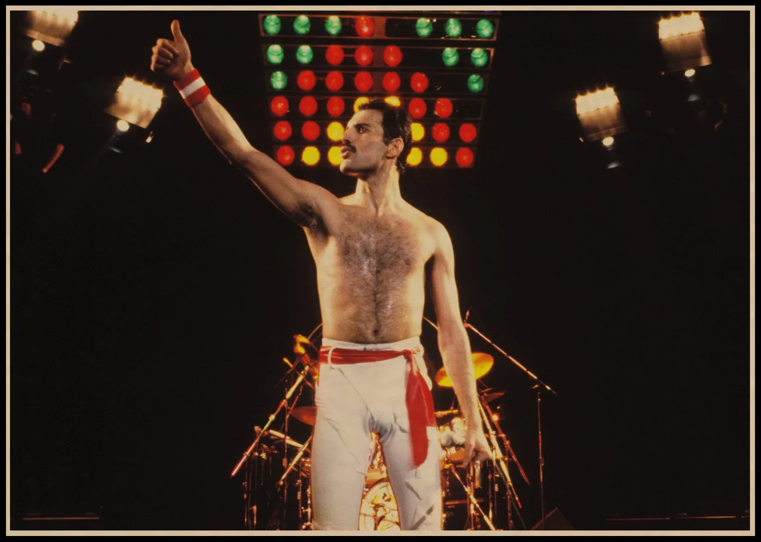 22 С группой Queen музыкальный крафт Бумага плакат Меркьюри певица арт классические ретро Плакаты дома номер Декор стены стикер A1 - Color: 22