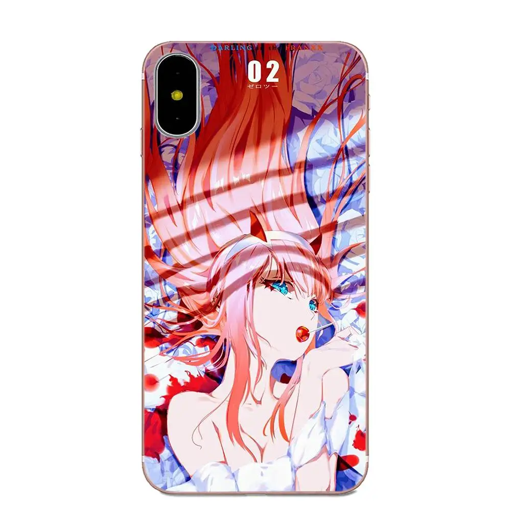 Аниме Darling In The Franxx для sony Xperia Z Z1 Z2 Z3 Z4 Z5 compact Mini M2 M4 M5 T3 E3 E5 XA XA1 XZ Премиум мягкий хипстерский чехол - Цвет: as picture