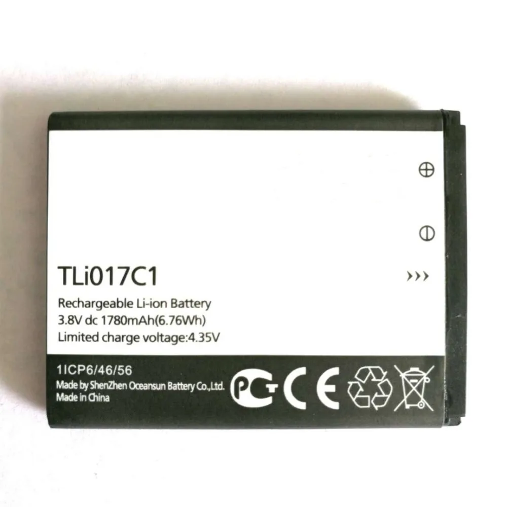 Сменный аккумулятор TLI017C1 3 8 В 1780 мАч для Alcatel One Touch PIXI 4 5 дюйма 5019D 5017D 5017A 5017X 5017 5027B