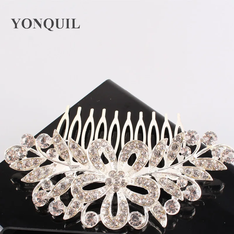 Новый комплект детской одежды с цельными круглыми кристаллами гребешок для