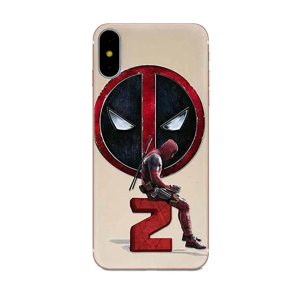 Роскошный чехол для телефона Hero Deadpool Clear Xiaomi Note 3 4 Mi3 Mi4 Mi4C Mi4i Mi5 Mi 5S 5X 6 6X A1 Max Mix 2