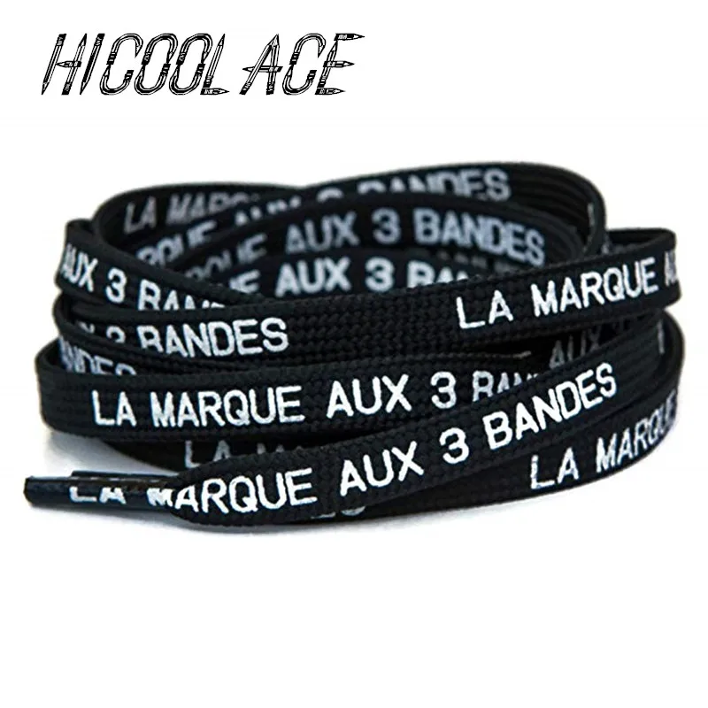 

Новинка 2022 года, плоские яркие фирменные шнурки с 3 полосками на французских шнурках для NMD/Ultraboost