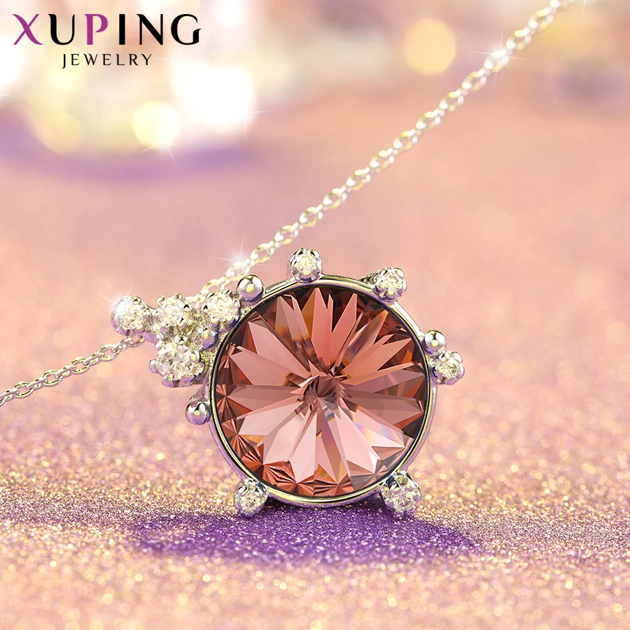 Xuping ювелирные изделия повседневные Pendantl ожерелье кристаллы от Swarovski вечерние темперамент рождественские подарки дамы S152-40249