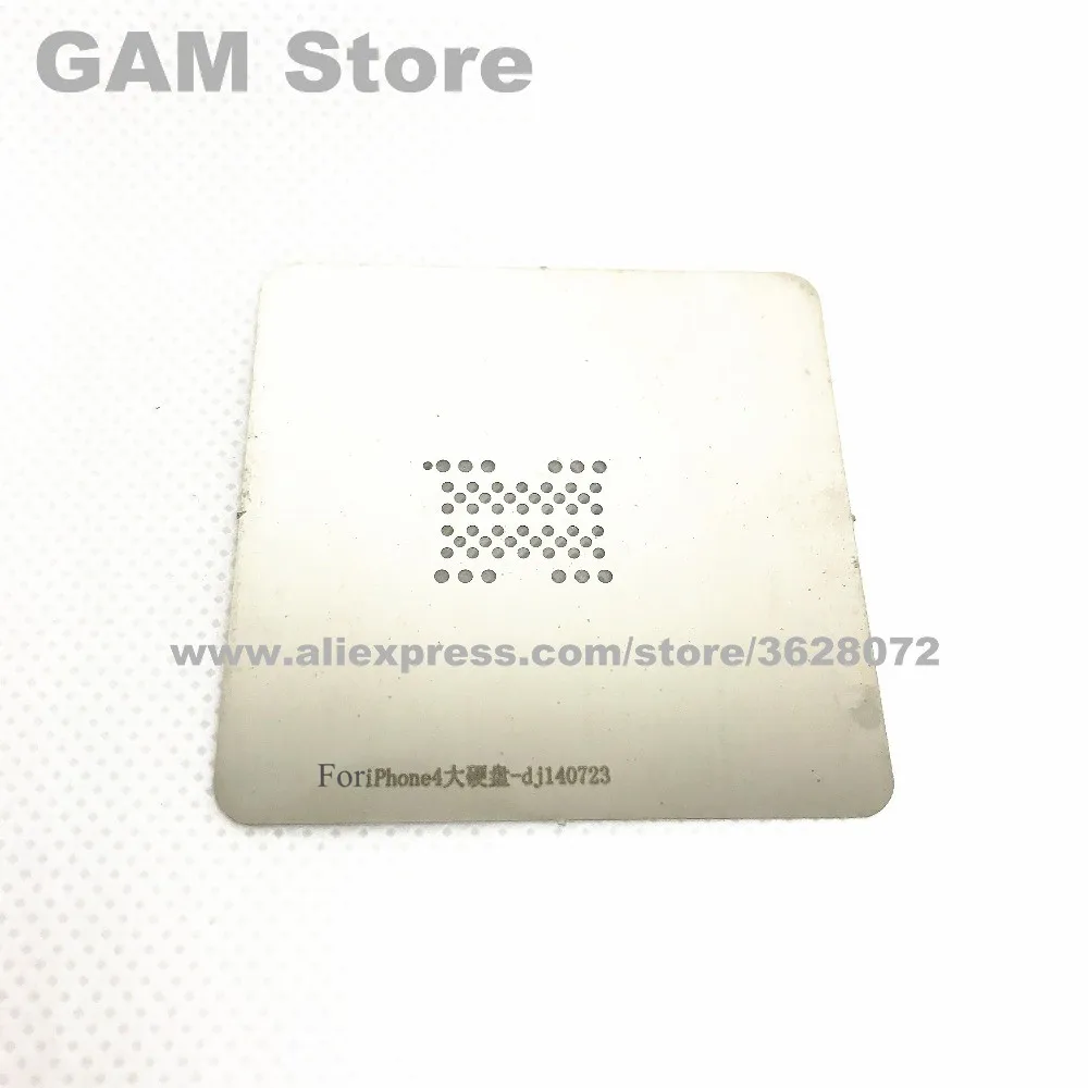 Для iPhone 4 Nand Flash Chip BGA Stencil Reballing IC Pins пайка шаблон прямого нагрева Оловянная сетка