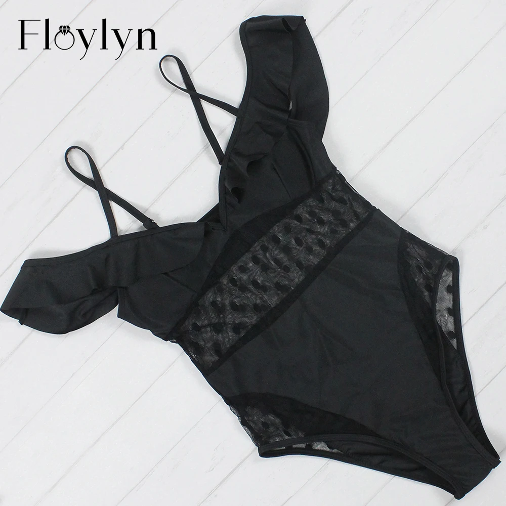 Купальник Floylyn Женский бикини-боди с треугольным вырезом | Спорт и развлечения