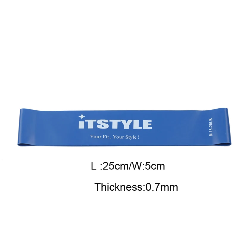 

Resistance Bands Natural latex Fitness Body Leg Exercise Strength Training Yoga Loop Band