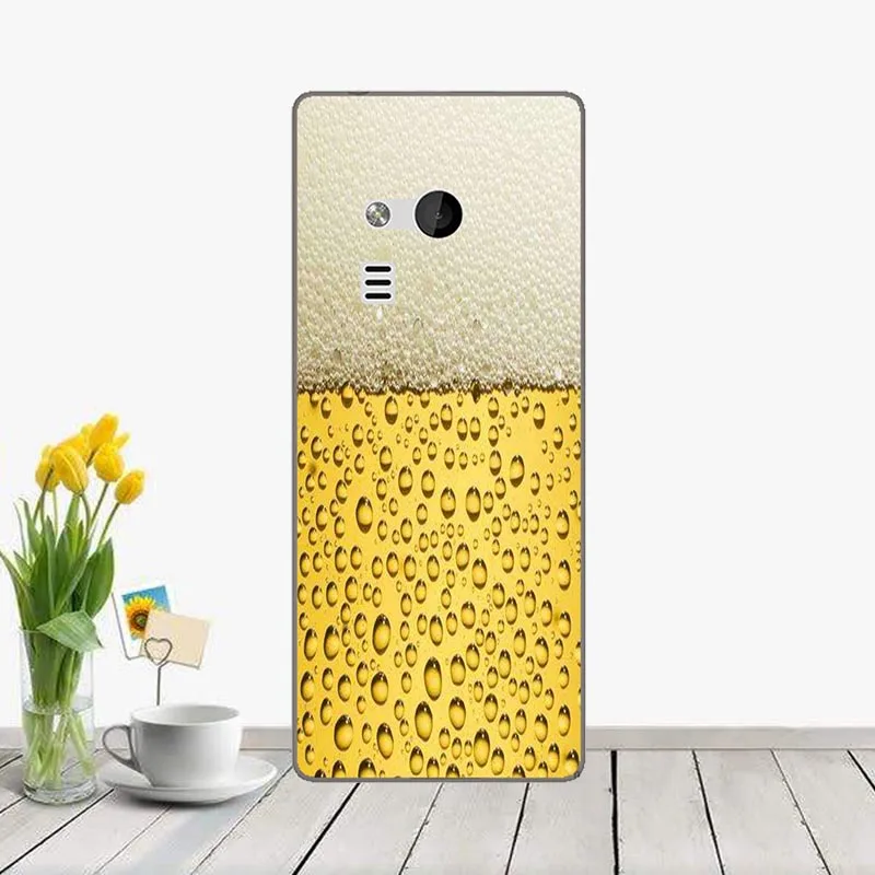 J28 Мягкие силиконовые с рисунком, чехол для телефона, чехол для Nokia 216, две sim-карты, цветные задние Чехлы, Coque Para, чехлы с цветами, оболочка - Цвет: J28