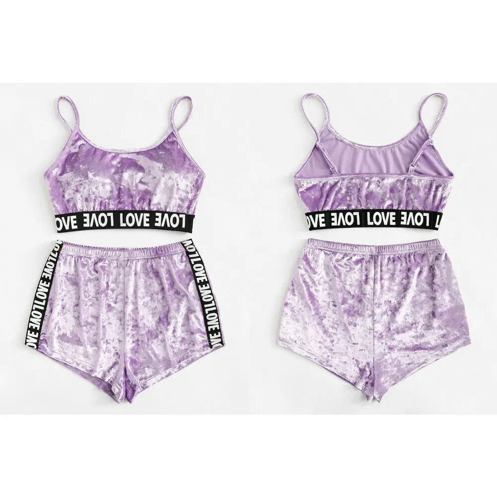 Женский комбинезон из 2 предметов в английском стиле привлекательные пижамные