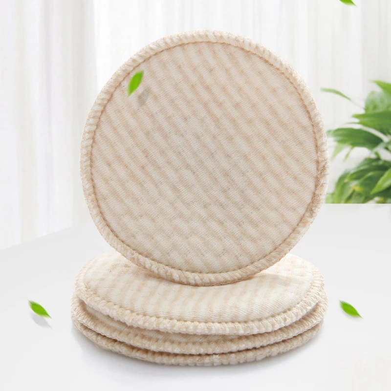 

4pcs/bag Mommy Nursing Pad Washable Breast Pads Spill Prevention Breast Feeding New Hot