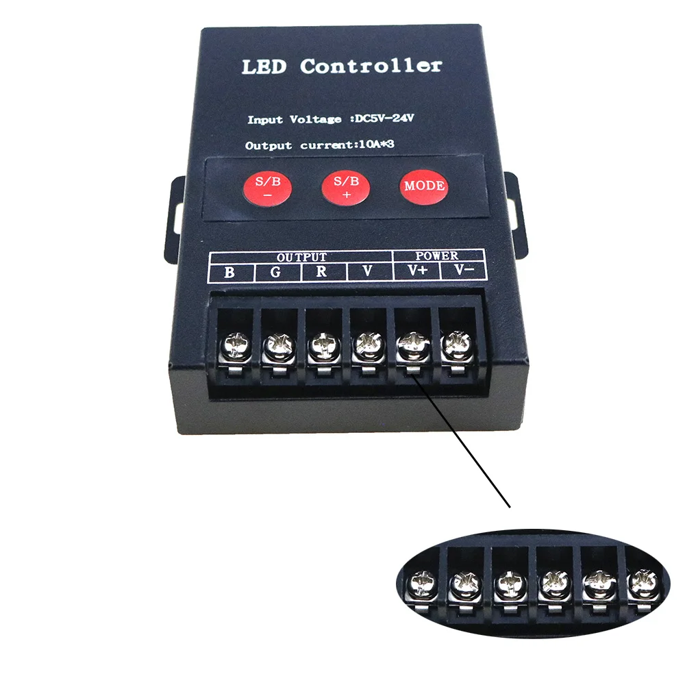 Контроллер RGB для светодиодной ленты 5050 3528 30 светодиодный 360 Вт|led rgb controller|rgb