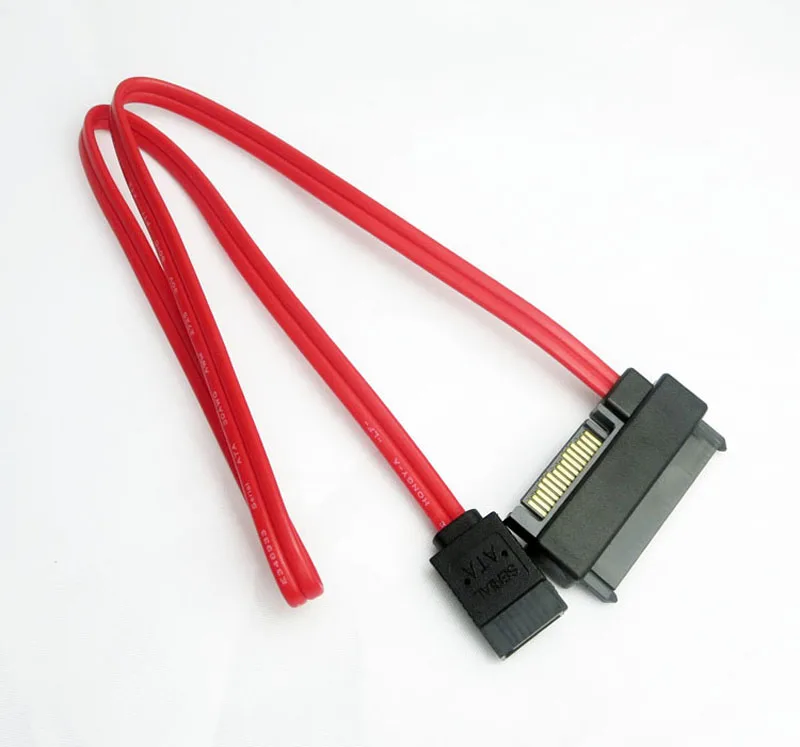 Бесплатная доставка 50 см Mini SAS 29P SFF-8482 к SATA 3 0 7P HDD кабель для передачи данных + 15