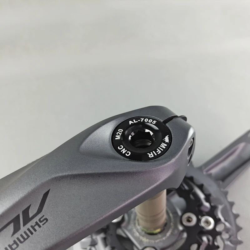 Алюминиевая крышка для винтового болта горного велосипеда с ЧПУ 20 мм|bicycle crank|bicycle