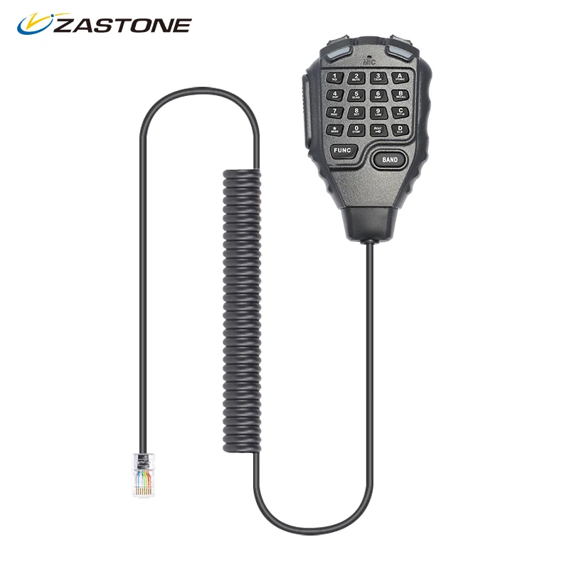 Original Zastone D9000 Handheld Microphone Spare Headset For zt-d9000 Long Distance Walkie Talkie Mobile Radio