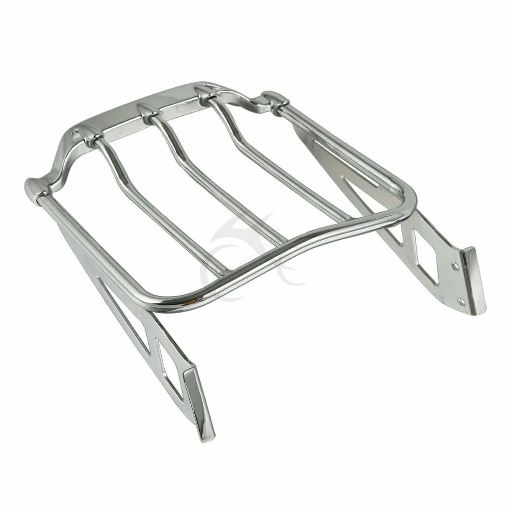 Двухъярусная багажная стойка для мотоцикла Harley Air Wing Softail FXST Fat Boy FLSTF ночная поезда
