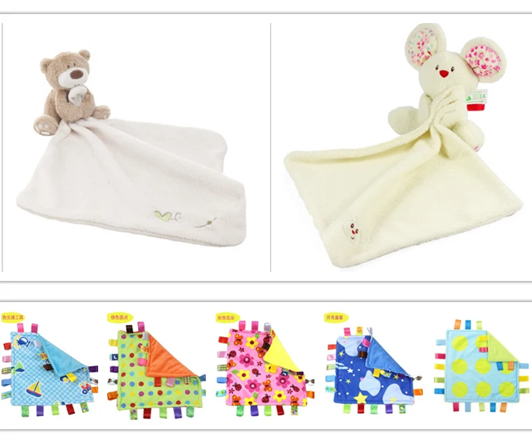 Одеяло детское из мягкого кораллового флиса 35 х30 см|baby blanket|bear baby blanketbaby bear blankets |