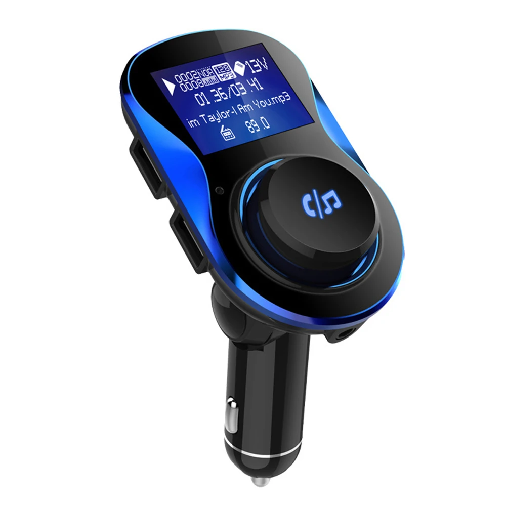 1,4 дюймовый ЖК-экран Автомобильный Bluetooth комплект громкой связи беспроводной Вызов FM передатчик модулятор Поддержка TF карты/U диск MP3 плеер DY380