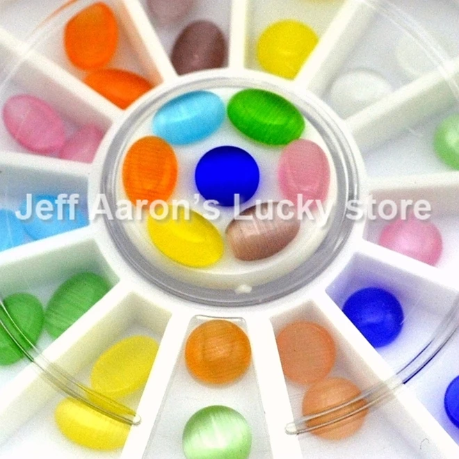 36 шт плоские задние ногти Стразы Опаловое колесо для сотового телефона дизайн