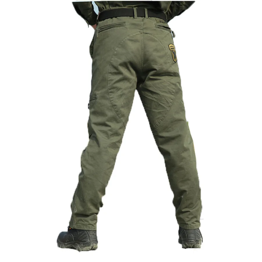 Брюки карго мужские тактические 101 хлопок с несколькими карманами|mens cargo pants|combat