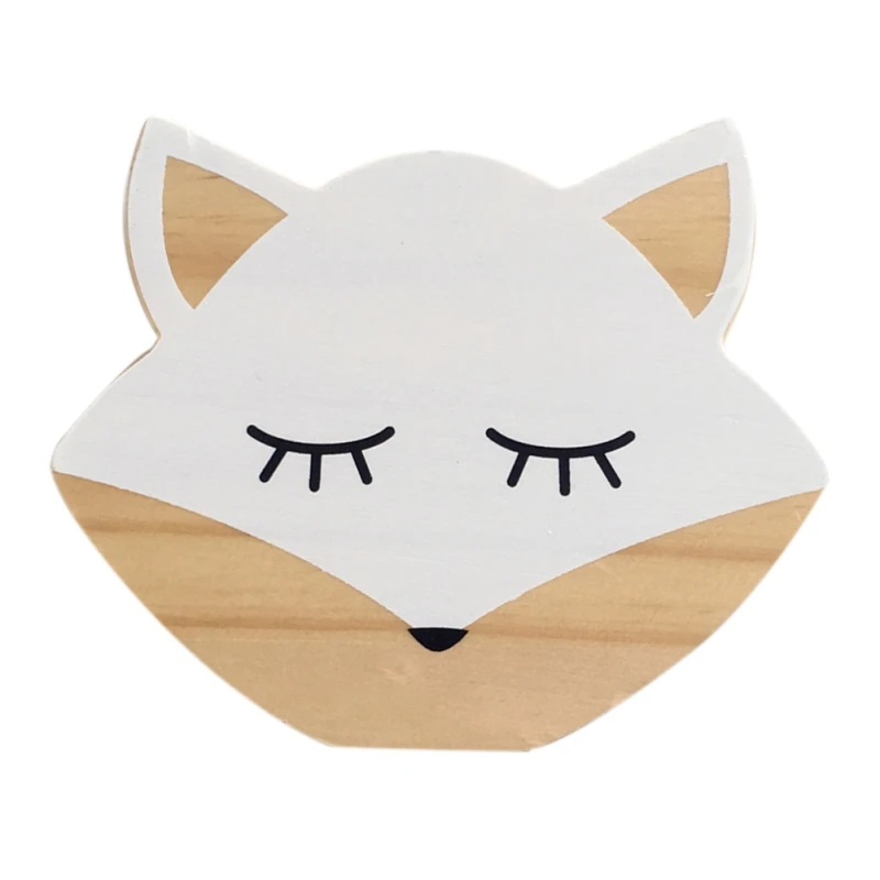 Креативное украшение из массива дерева в скандинавском стиле декор для детской