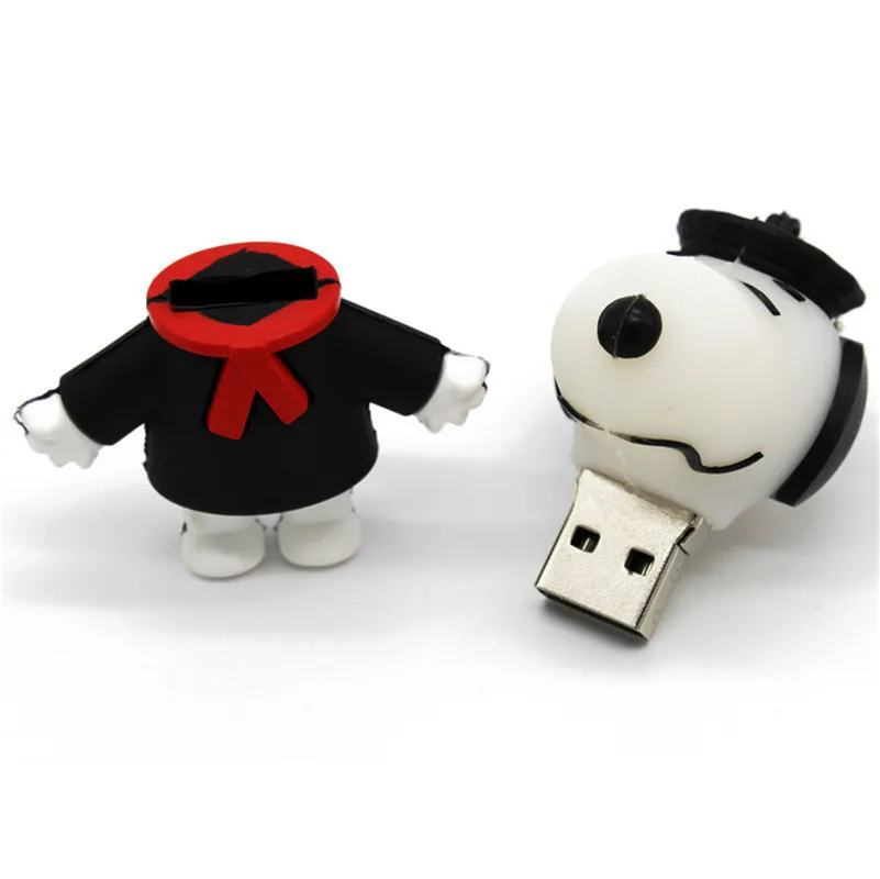 Милый мультяшный флеш накопитель Мини собака usb 4 ГБ 8 16 32 64 подарок|USB