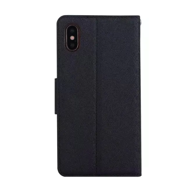 Роскошный чехол-кошелек для iPhone X чехол с магнитной застежкой кожаный подставкой