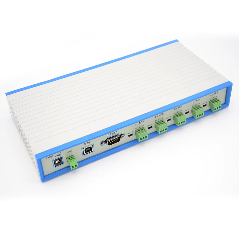 7 портовый концентратор RS485 5 портов один порт RS232 и usb предназначен для проводки star