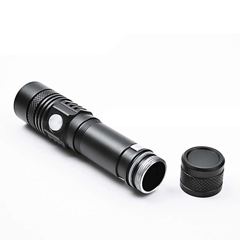 Фонарик CrazyFire CREE XM L T6 светодиодный фонарик с USB зарядкой 4 режима 2000 люмен