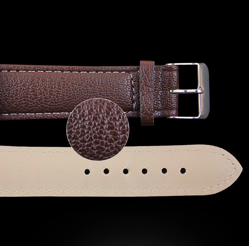 

Wholesale Luxury Fashion Faux Leather Mens Quartz Analog Watch Watches