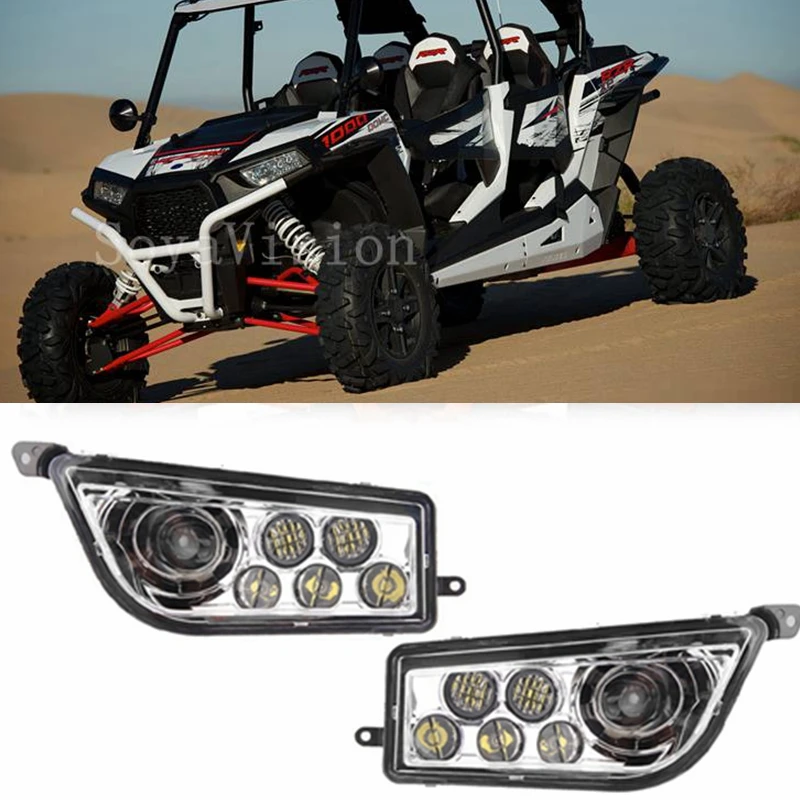 Для POLARIS RZR 1000 XP & TURBO OEM светодиодный фары 16 17 S 2015 2017 900 лампа|rzr 1000|rzr 900headlights headlight |