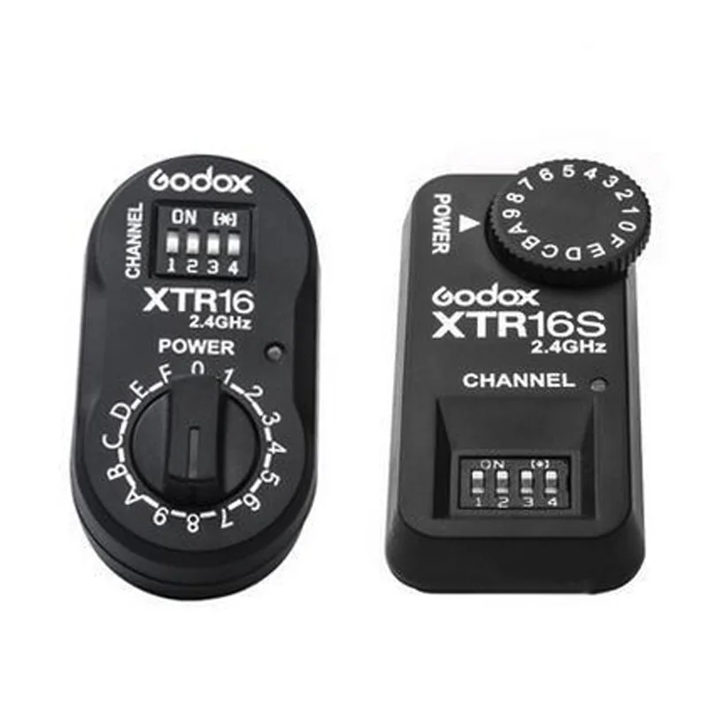 Приемник вспышки Godox XTR16 / XTR16S 2 4G для X1TC X1TN XT 16 передатчик AD360 AD180 быстрее QT QS GT GS SK DE/