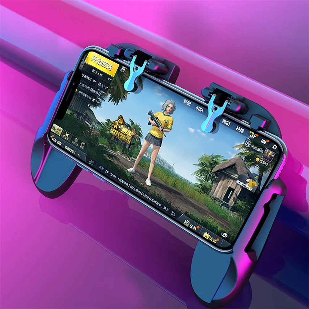 Мобильный Геймпад контроллер триггер Кнопка огня шутер для iOS Android телефон лучший