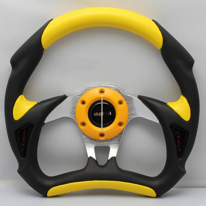 MOMO Steering Wheel PU PVC Racing Car Red Color | Автомобили и мотоциклы