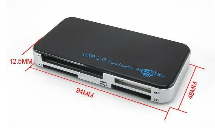USB 3,0 OTG Micro SD Кардридер высокоскоростной Все в одном SD/Micro SD/TF/CF/ms компактный флэш-адаптер смарт-карты памяти