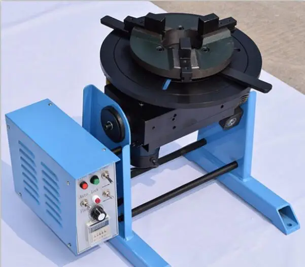 

50KG HD-50 Welding Positioner Turntable With Lathe Chuck WP200 220V