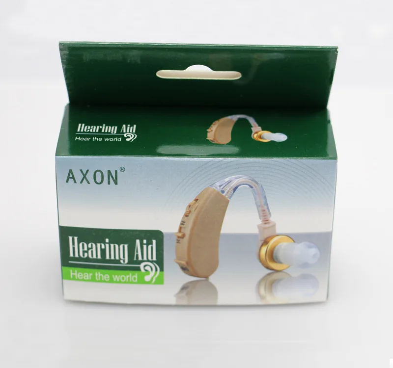 2 шт. AXON V 168 за ухом Улучшенный аналоговый слуховой аппарат N H звуковой приемник