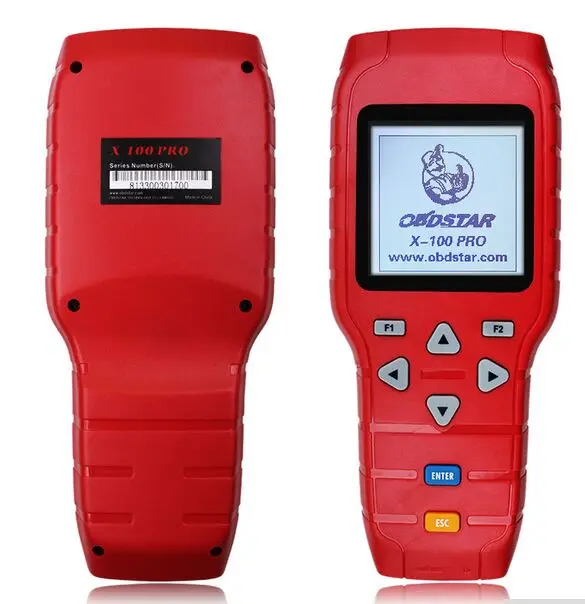 Оригинальный obdstar X-100 x100 программист про ключ Авто (C + D E) в том числе EEPROM адаптер